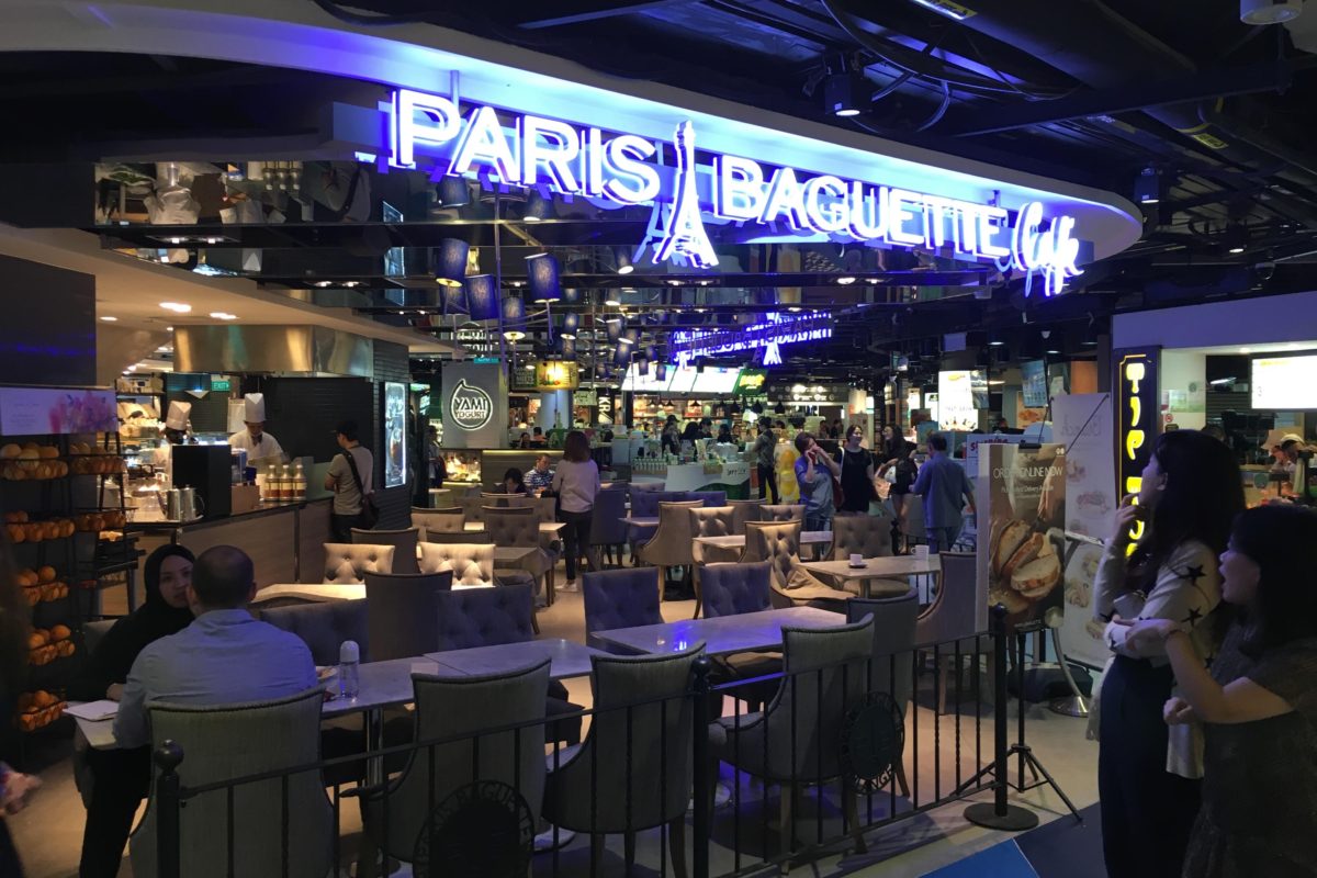 Crowded F&B @ One Raffles Place