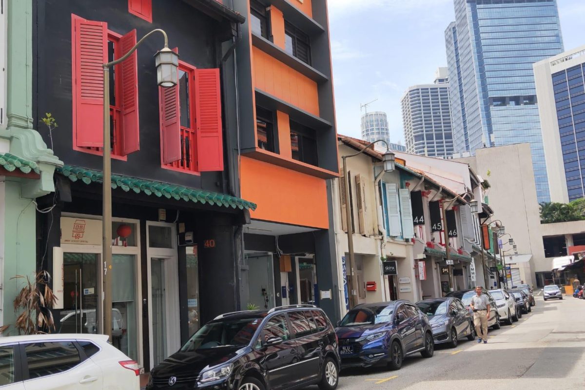 Rare 3 Storey+Attic Conservation Shophouse For Sale @ Amoy Street