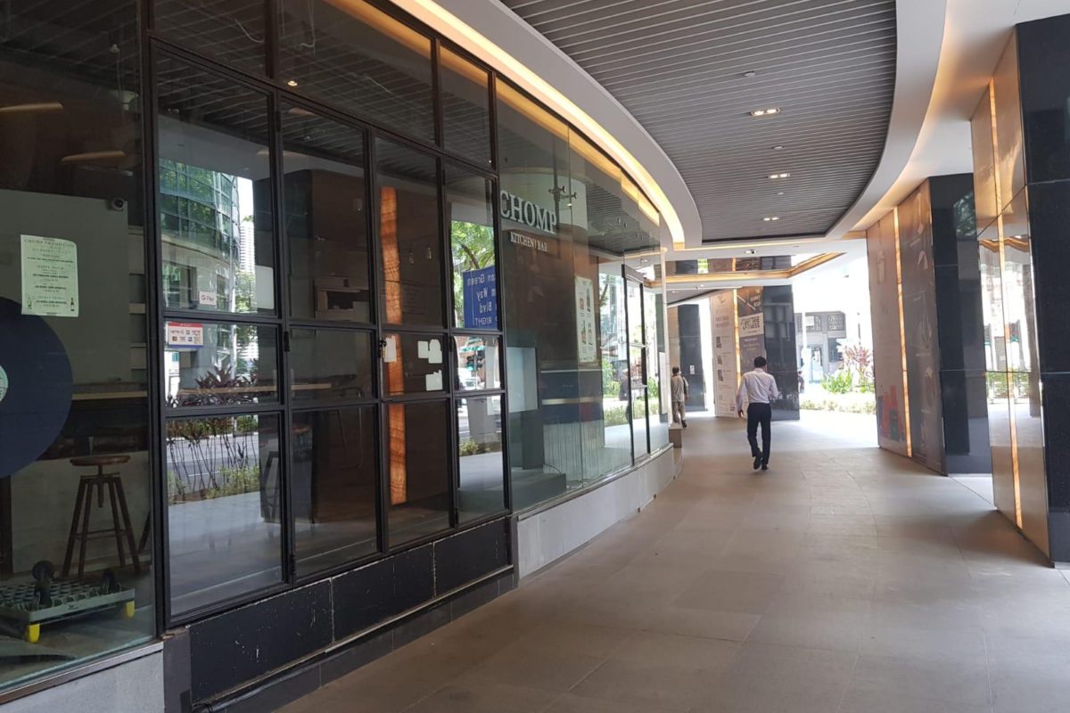 Prime F&B Corner Space at Raffles Place