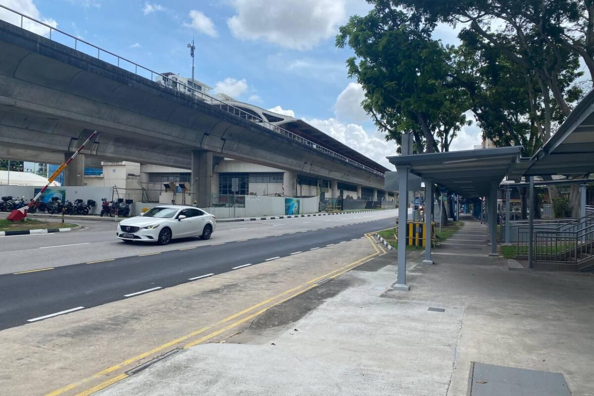 Street facing F&B space @ Tanah Merah